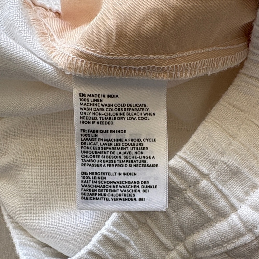 NWOT Lands’ End Linen Palazzo Pant - Picture 5 of 5